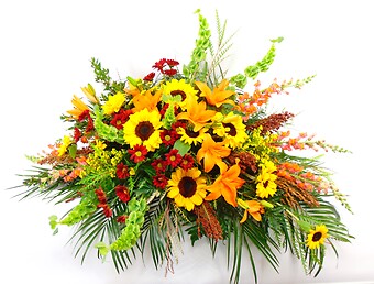 Nature&#039;s Bounty Casket Spray
