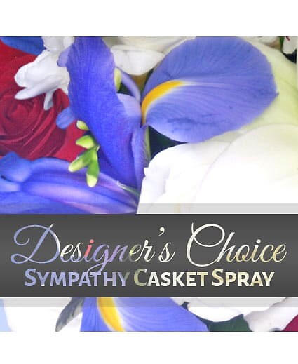 Traditional Designers Choice Casket Spray