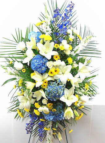 Blue Sanctuary Standing Spray