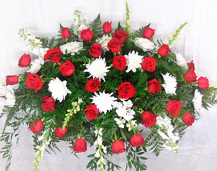 Beloved-Classic Full Casket Spray