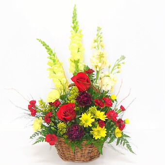Simple Traditions Basket Arrangement